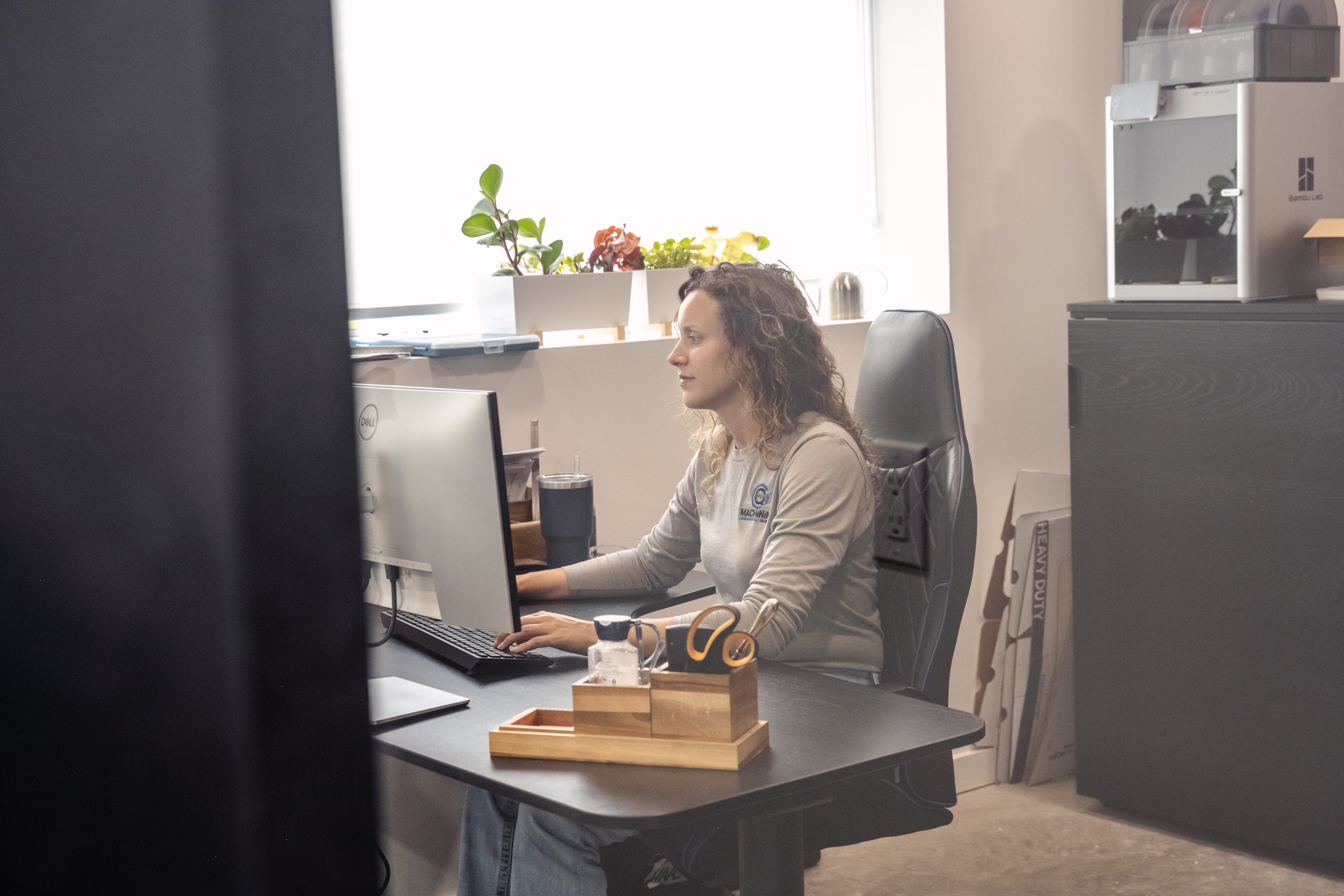 Co-owner of GQ Machining - Ali Helmuth